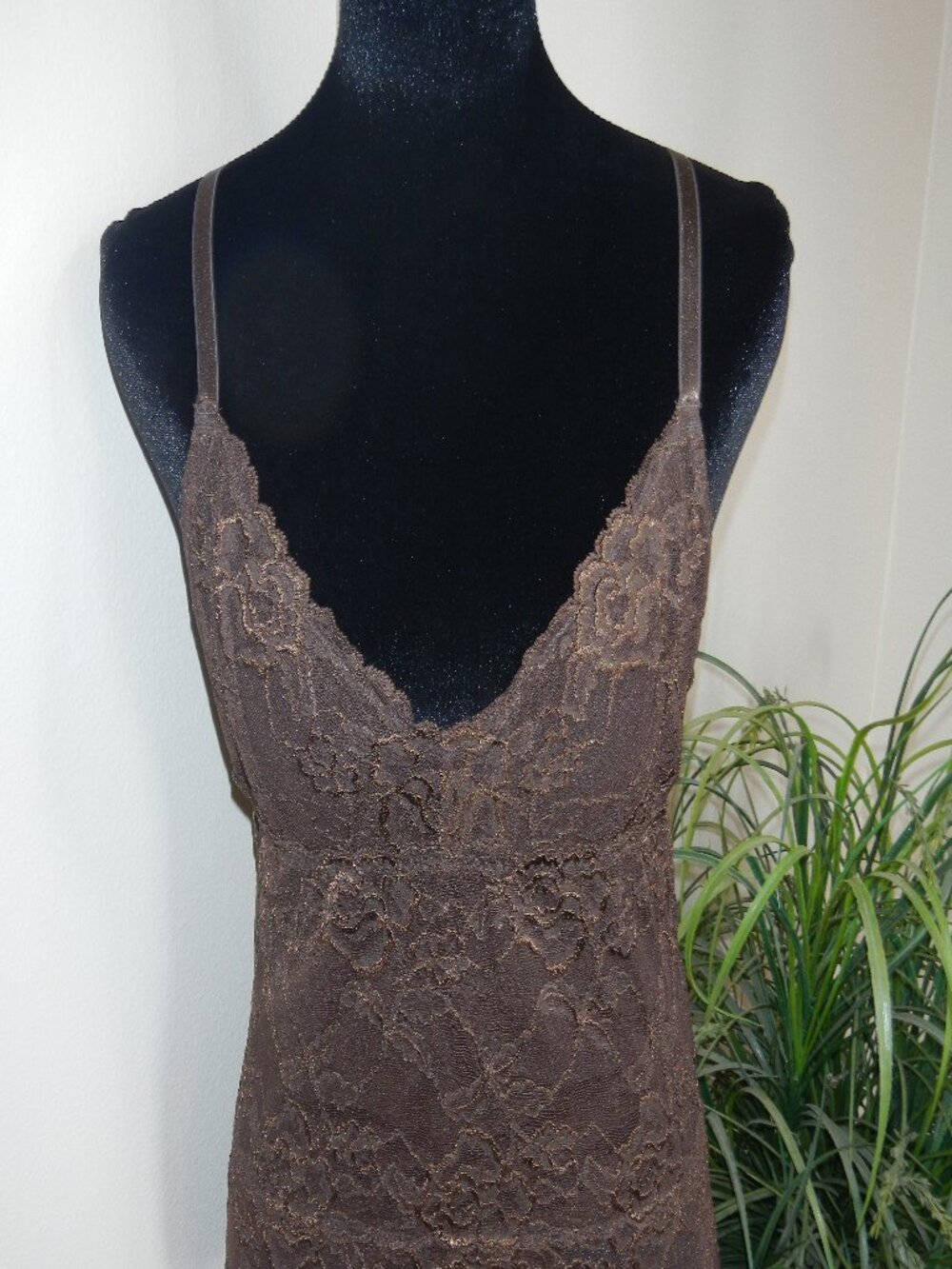 Banana Republic Brown Lace Cami Top